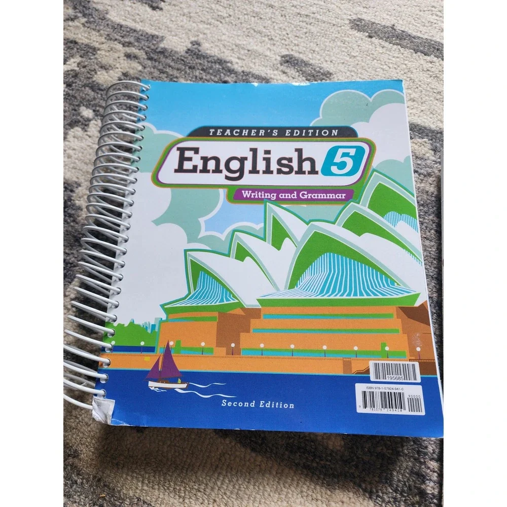 BJU Press English 5 Writing and Grammar Second Edition Teacher and Student Set